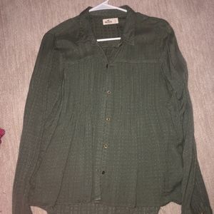 Olive Button Long Sleeve